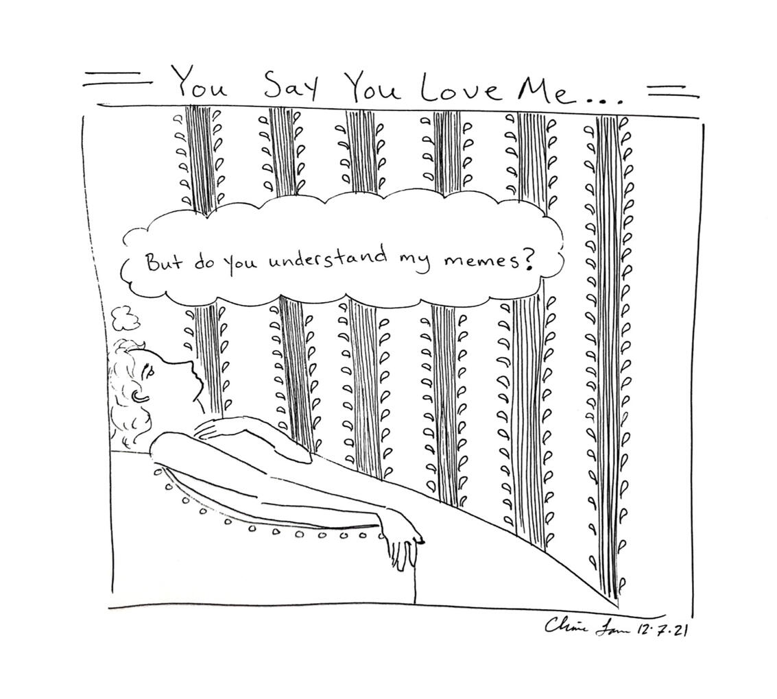 You Say You Love Me...